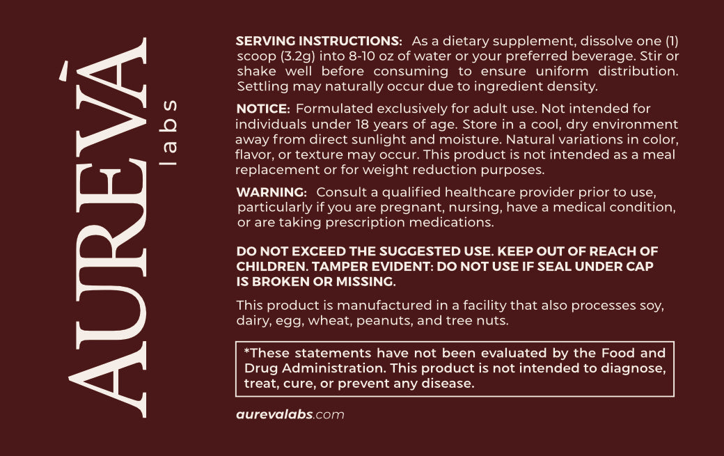 Aureva Labs – Advanced NAD+ & Cellular Wellness Formula